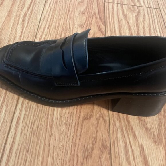J Crew Stacked Heal Loafer - Picture 6 of 6